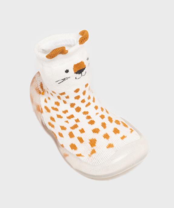 Chaussons chaussettes à motif félin bébé garçon vue6 - GEMO (ENFANT) - GEMO