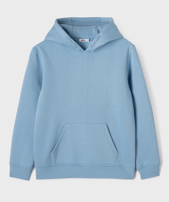 Sweat molletonné à capuche garçon vue1 - GEMO (JUNIOR) - GEMO