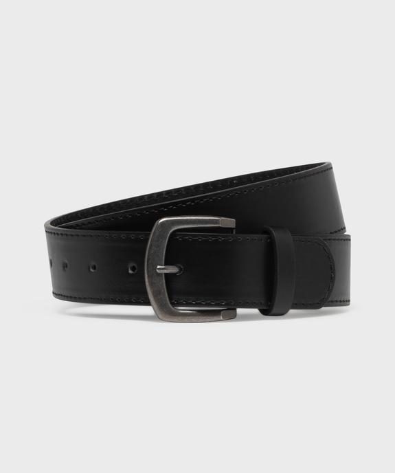 Ceinture avec large boucle en métal vieilli homme vue4 - GEMO (ACCESS) - GEMO