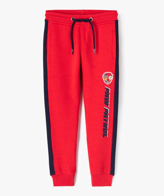Pantalon de jogging avec bandes contrastantes garçon - Pat Patrouille vue2 - PAT PATROUILLE - GEMO