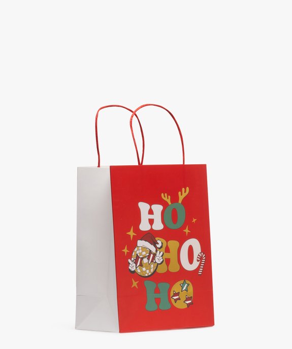 Pochette cadeau avec motif Noël vue1 - GEMO (ACCESS) - GEMO