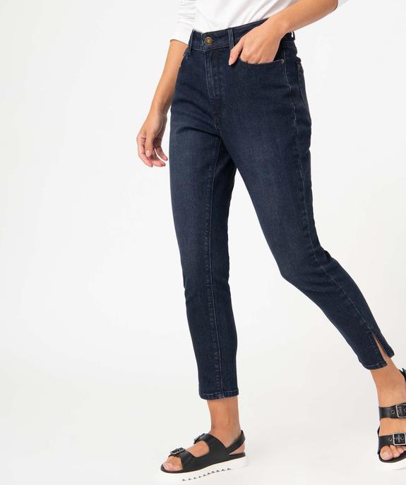 Jean femme coupe skinny longueur 7/8ème vue1 - GEMO(FEMME PAP) - GEMO