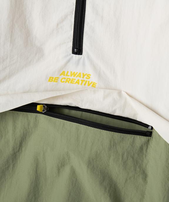 Blouson léger à capuche en matière déperlante garçon vue2 - GEMO (JUNIOR) - GEMO