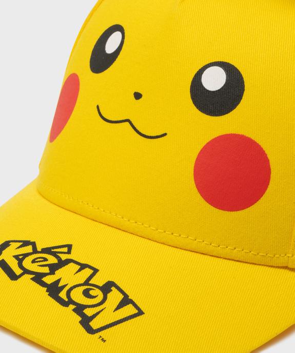 Casquette à motif Pikachu avec oreilles fantaisie garçon - Pokemon vue2 - POKEMON - GEMO