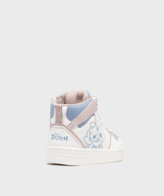Baskets montantes avec motif Stitch et Angel fille - Disney vue4 - LILO & STITCH - GEMO