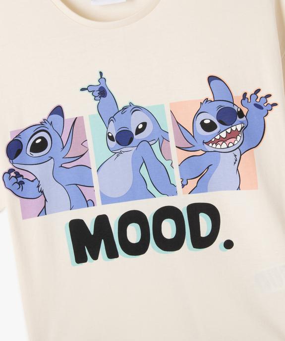 Pyjashort à motif Stitch fille - Disney vue2 - LILO & STITCH - GEMO