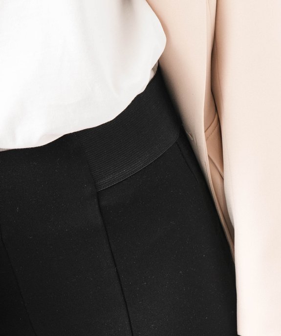 Leggings uni effet push-up femme vue2 - GEMO(FEMME PAP) - GEMO
