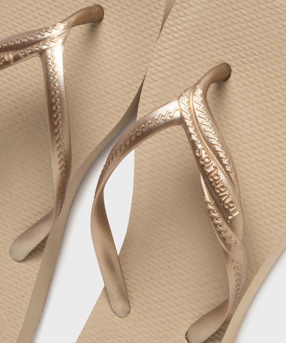 Tongs Fantasia à brides effet torsadé femme - Havaianas vue3 - HAVAIANAS - GEMO