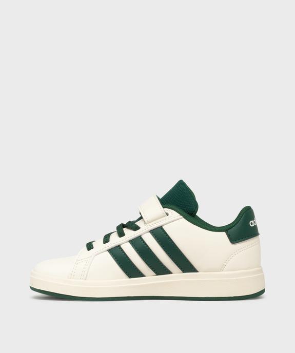 Baskets basses Grand Court 2.0 garçon - Adidas vue3 - ADIDAS - GEMO