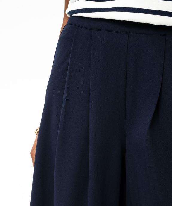 Pantalon large à pinces femme vue2 - GEMO(FEMME PAP) - GEMO