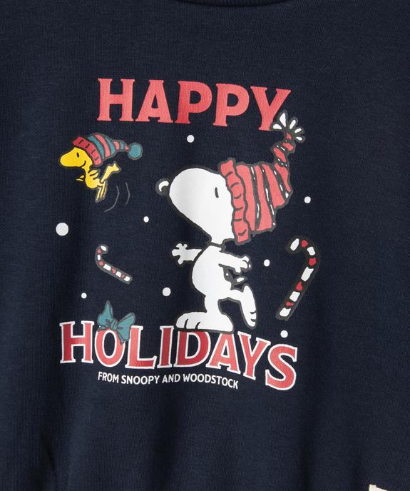 Sweat Noël bébé garçon - Snoopy vue2 - SNOOPY - GEMO