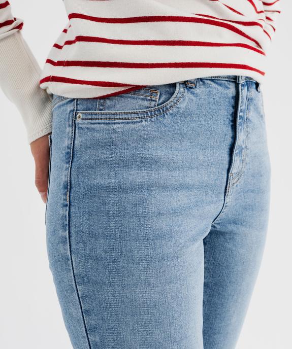 Jean skinny taille haute en denim stretch femme vue2 - GEMO 4G FEMME - GEMO