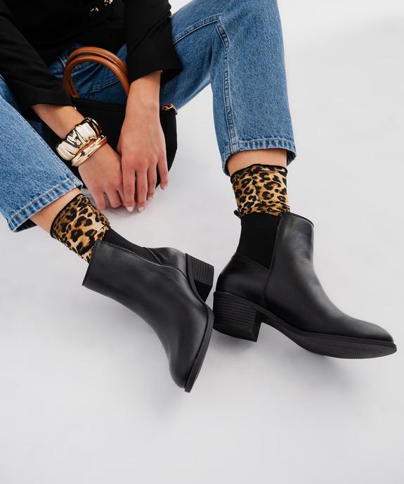 Bottines à talon avec élastique à la cheville femme - Valentina Baldano - VALENTINA BALDA Bottines à talon avec élastique à la cheville femme - Valentina Baldano vue1 - VALENTINA BALDA - GEMO