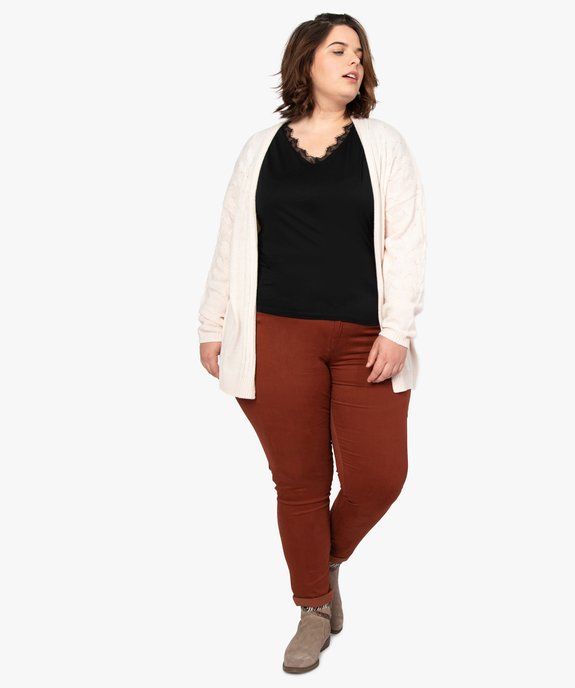 Gilet femme en polyester recylclé vue5 - GEMO 4G GT - GEMO