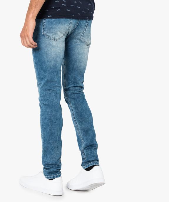 Jean homme coupe slim vue3 - GEMO (HOMME) - GEMO