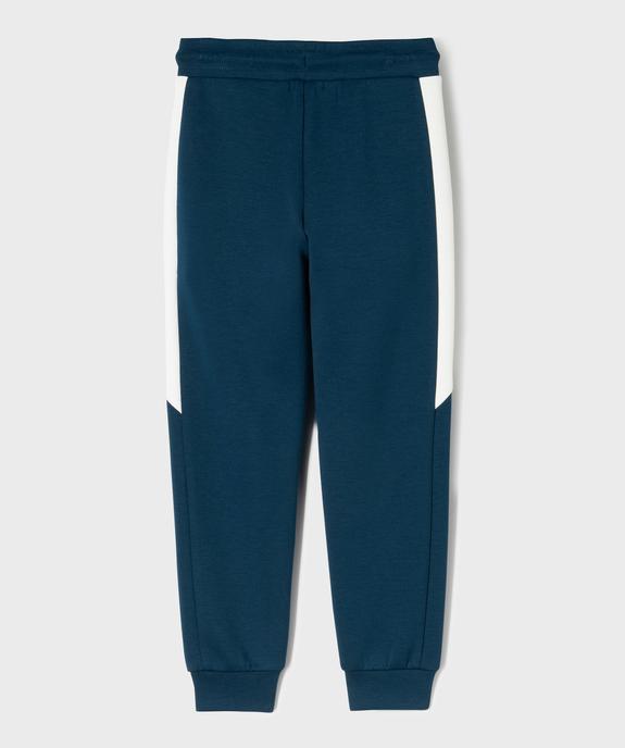 Pantalon de jogging tricolore garçon vue5 - GEMO (ENFANT) - GEMO