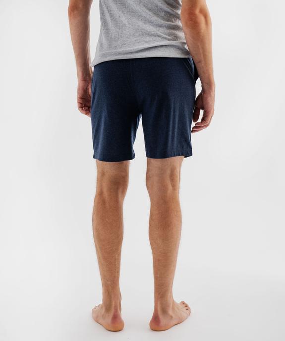 Short de pyjama en jersey à taille élastique homme - GEMO(HOMWR HOM) Short de pyjama en jersey à taille élastique homme vue11 - GEMO(HOMWR HOM) - GEMO