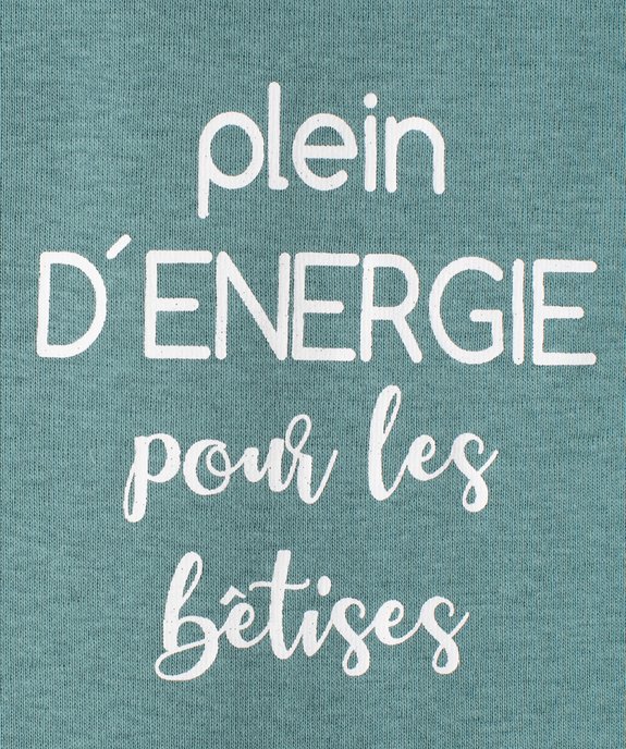 Body bébé sans manches avec motifs dinosaures (lot de 3) vue3 - GEMO 4G BEBE - GEMO