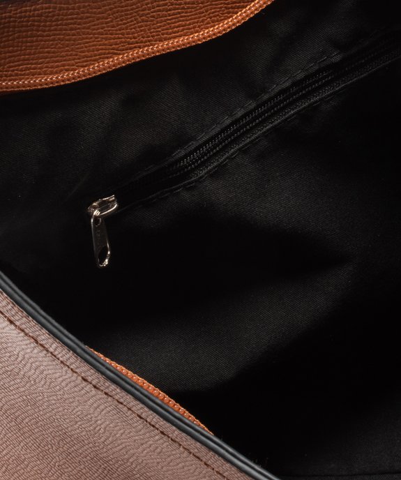 Sac à main femme forme seau grand format vue3 - GEMO (ACCESS) - GEMO