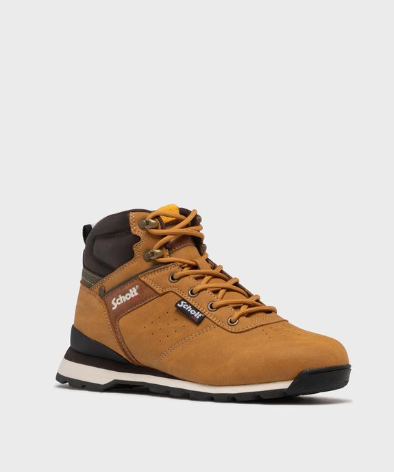 Chaussures montantes esprit randonnée homme - Schott N.Y.C. vue2 - SCHOTT - GEMO