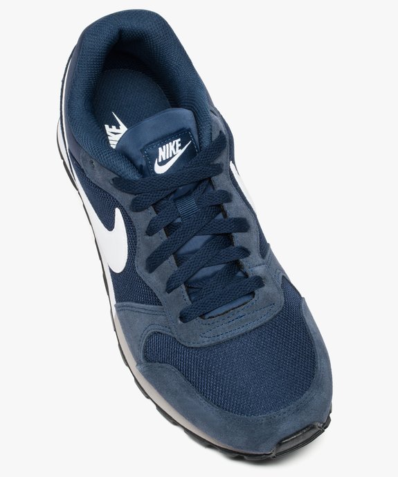 Tennis homme dessus en cuir suédé et mesh - Nike MD Runner 2 vue5 - NIKE - GEMO