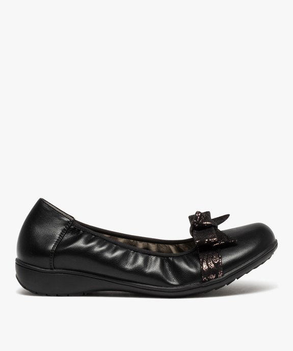 Ballerines femme confort unies avec nœud décoratif vue1 - GEMO (CONFORT) - GEMO