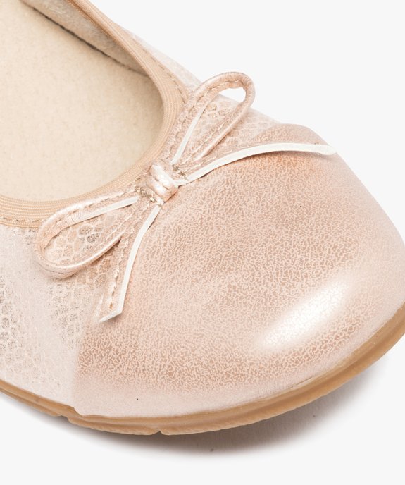 Ballerines femme tige souple à bout renforcé vue6 - GEMO(URBAIN) - GEMO