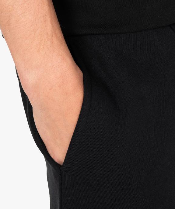 Jogging homme en molleton vue2 - GEMO 4G HOMME - GEMO