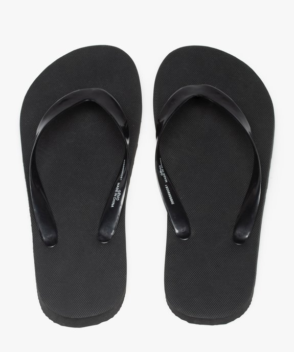 Tongs garçon monochromes à brides souples vue1 - GEMO (ENFANT) - GEMO