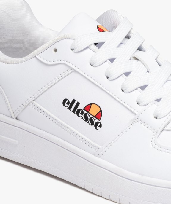 Baskets garçon unies style rétro à lacets - Ellesse vue6 - ELLESSE - GEMO