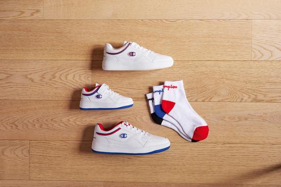 Baskets garçon à lacets et scratch – Champion Rebound vue6 - CHAMPION USA - GEMO