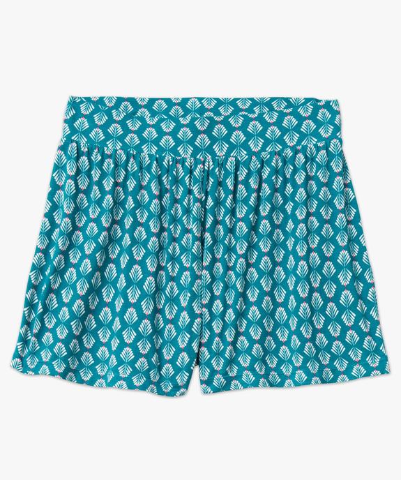 Short de pyjama femme ample à motifs  vue4 - GEMO(HOMWR FEM) - GEMO
