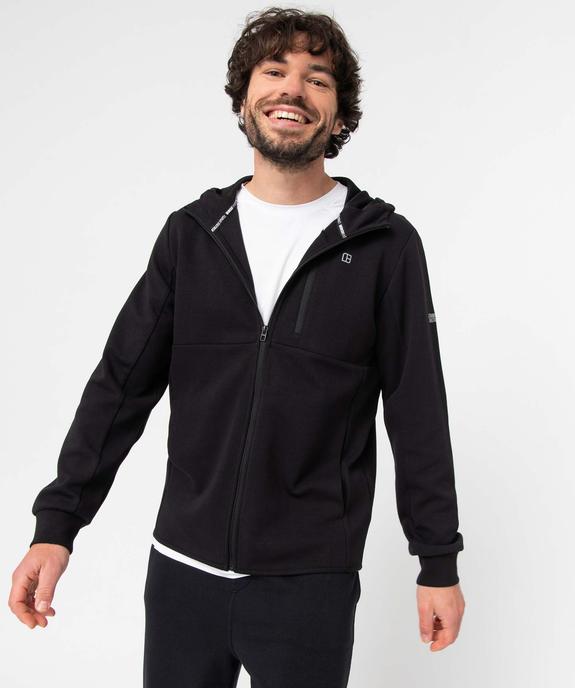 Sweat homme zippé à capuche vue1 - GEMO (HOMME) - GEMO