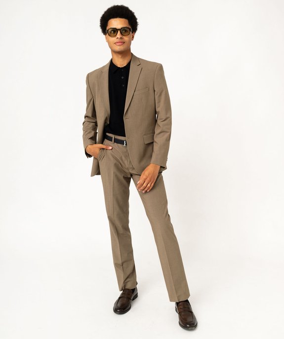 Veste de costume fermeture 2 boutons homme vue6 - GEMO (HOMME) - GEMO