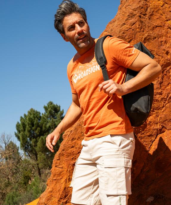 Bermuda cargo regular en Ripstop extensible homme - Roadsign vue4 - ROADSIGN GEMO FOR GOOD D - GEMO