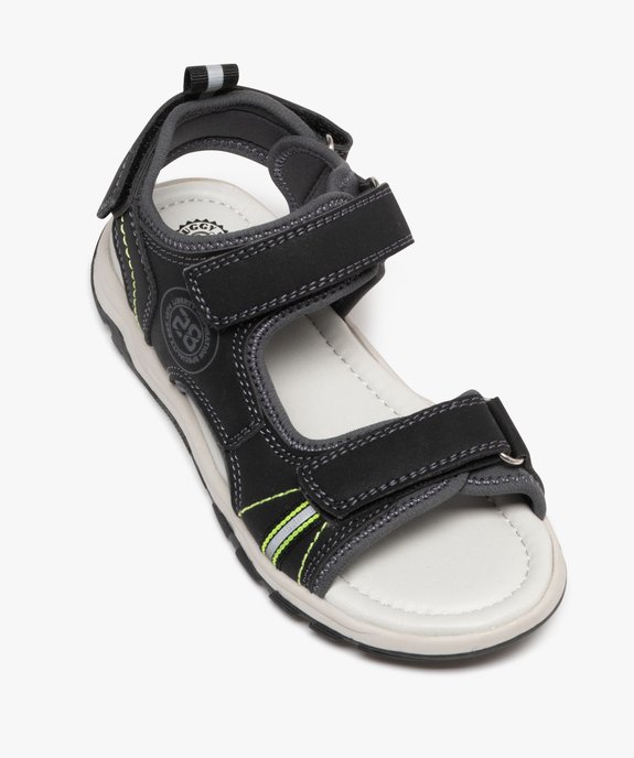 Sandales sport à triple scratch garçon - Buggy Shoes vue5 - BUGGY - GEMO