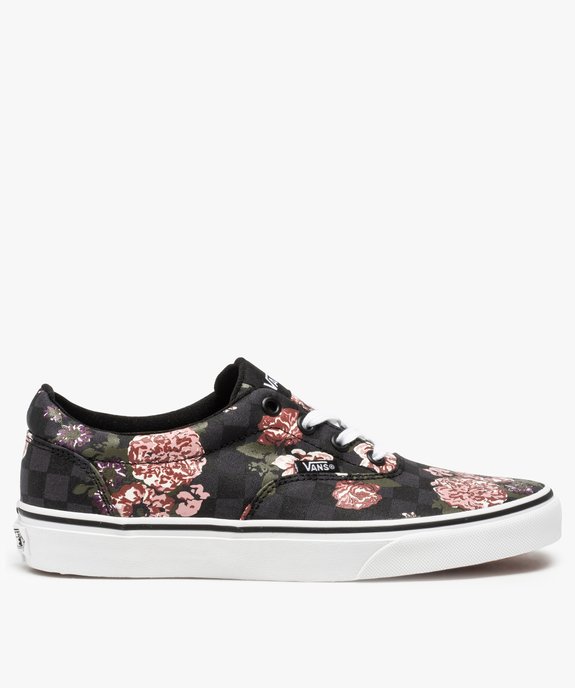 Tennis femme en toile imprimée fleurs - Vans vue1 - VANS - GEMO