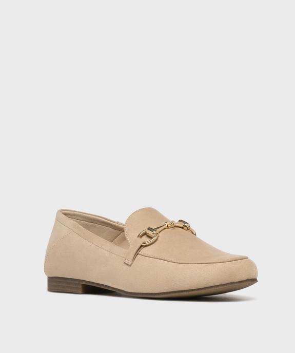 Mocassin en suédine avec bijou femme - Valentina Baldano vue2 - VALENTINA BALDA - GEMO