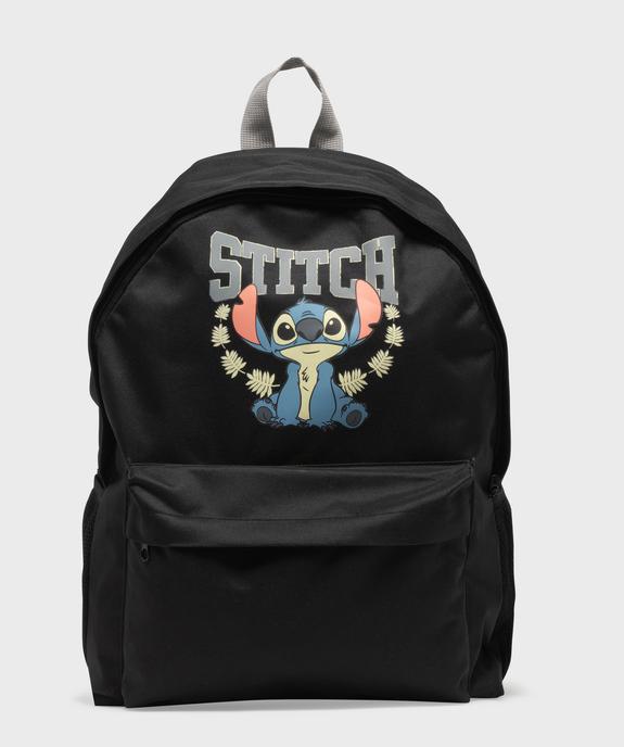 Sac à dos en toile motif Stitch enfant - Disney vue1 - LILO & STITCH - GEMO