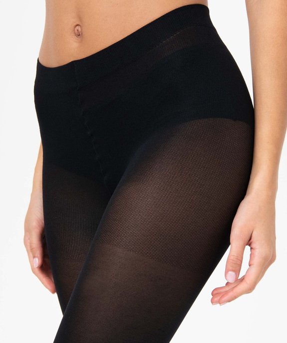 Collants opaques unis 80 deniers vue2 - GEMO(HOMWR FEM) - GEMO