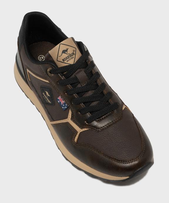 Baskets citadines bicolores homme - Roadsign vue5 - ROADSIGN D - GEMO