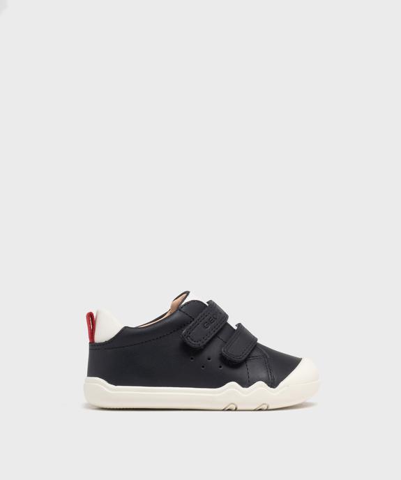 Chaussures de marche Steppieup dessus cuir bébé garçon - Geox Respira vue1 - GEOX - GEMO