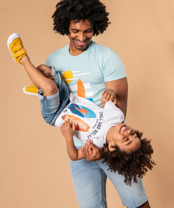 Tee-shirt garçon avec motif en sequins réversibles vue6 - GEMO (ENFANT) - GEMO