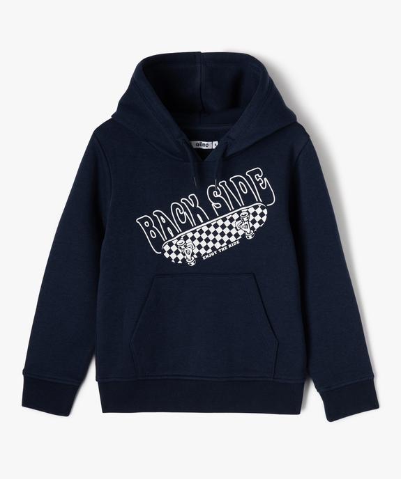 Sweat à capuche esprit streetwear garçon vue1 - GEMO (ENFANT) - GEMO