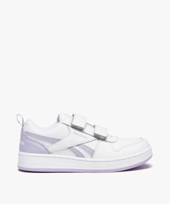 Baskets fille à scratch et à bandes contrastantes - Reebok vue1 - REEBOK - GEMO