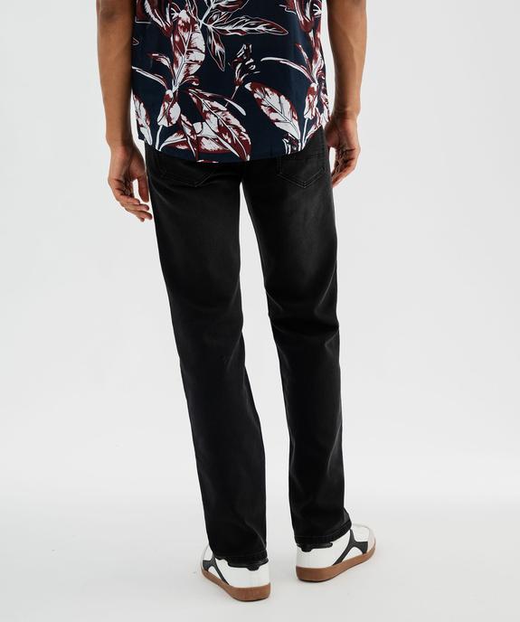 Jean regular en coton stretch homme vue3 - GEMO 4G HOMME - GEMO