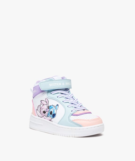 Baskets fille mid-cut Stitch et Angel à zip - Disney vue2 - LILO & STITCH - GEMO