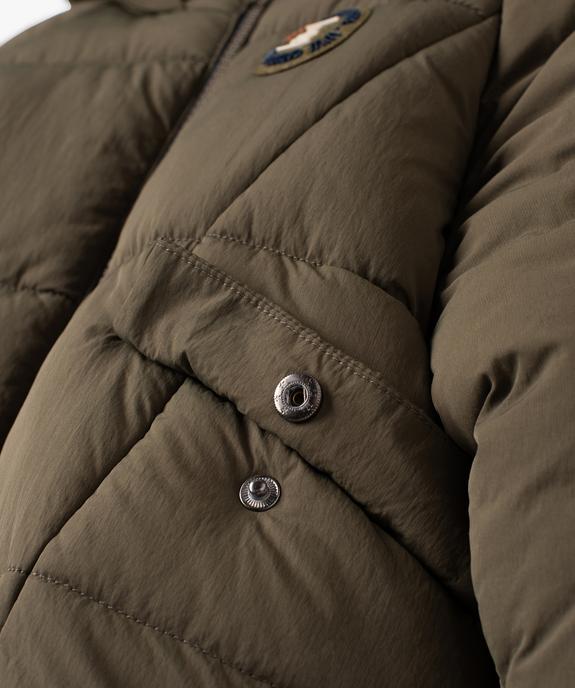 Blouson matelassé doublé  à capuche bébé garçon - LuluCastagnette vue4 - LULUCASTAGNETTE - GEMO