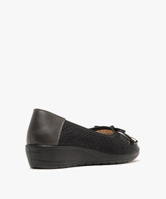 Ballerines confort avec talon compensé femme vue4 - G'FLEX - GEMO