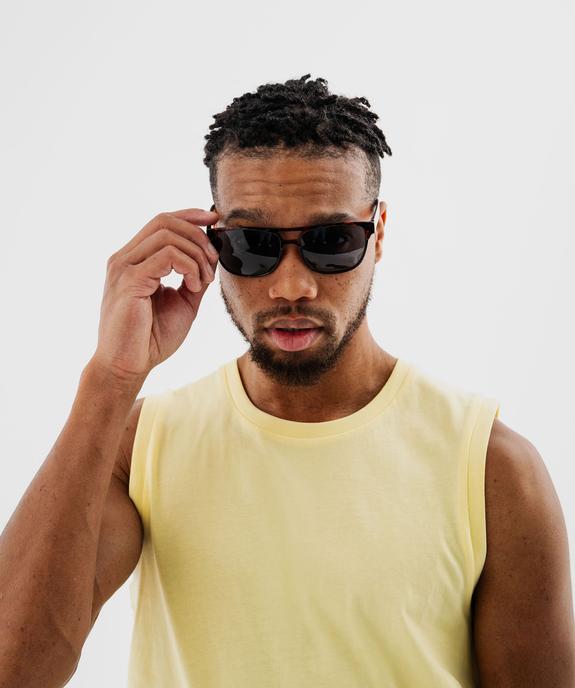 Tee-shirt sans manches en jersey de coton homme vue2 - GEMO 4G HOMME - GEMO